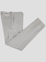 Kiton Gray Cotton Cashmere Ea Pants