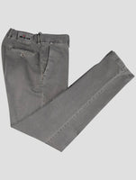 Kiton Gray Cotton Cashmere Ea Pants