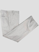 Kiton Gray Virgin Wool Cashmere Pa Ea Pants