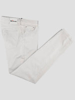 Kiton Gray Cotton Lyocell Ea Jeans