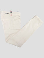 Kiton Beige Cotton Ea Jeans