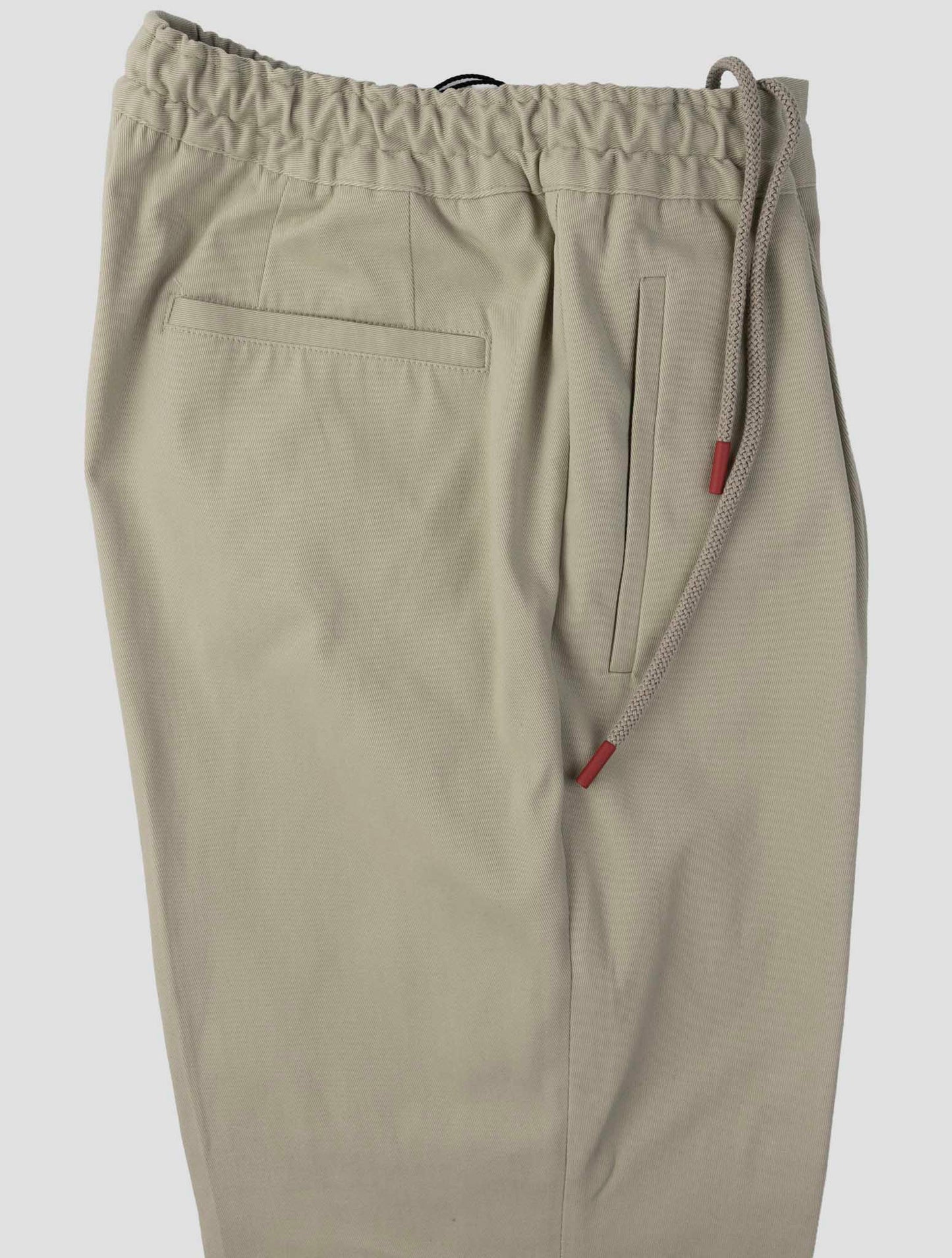 Kiton Beige Cotton Ea Pants