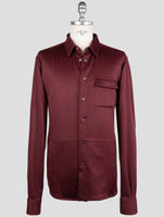 Kiton Burgundy Cashmere Ea Shirt