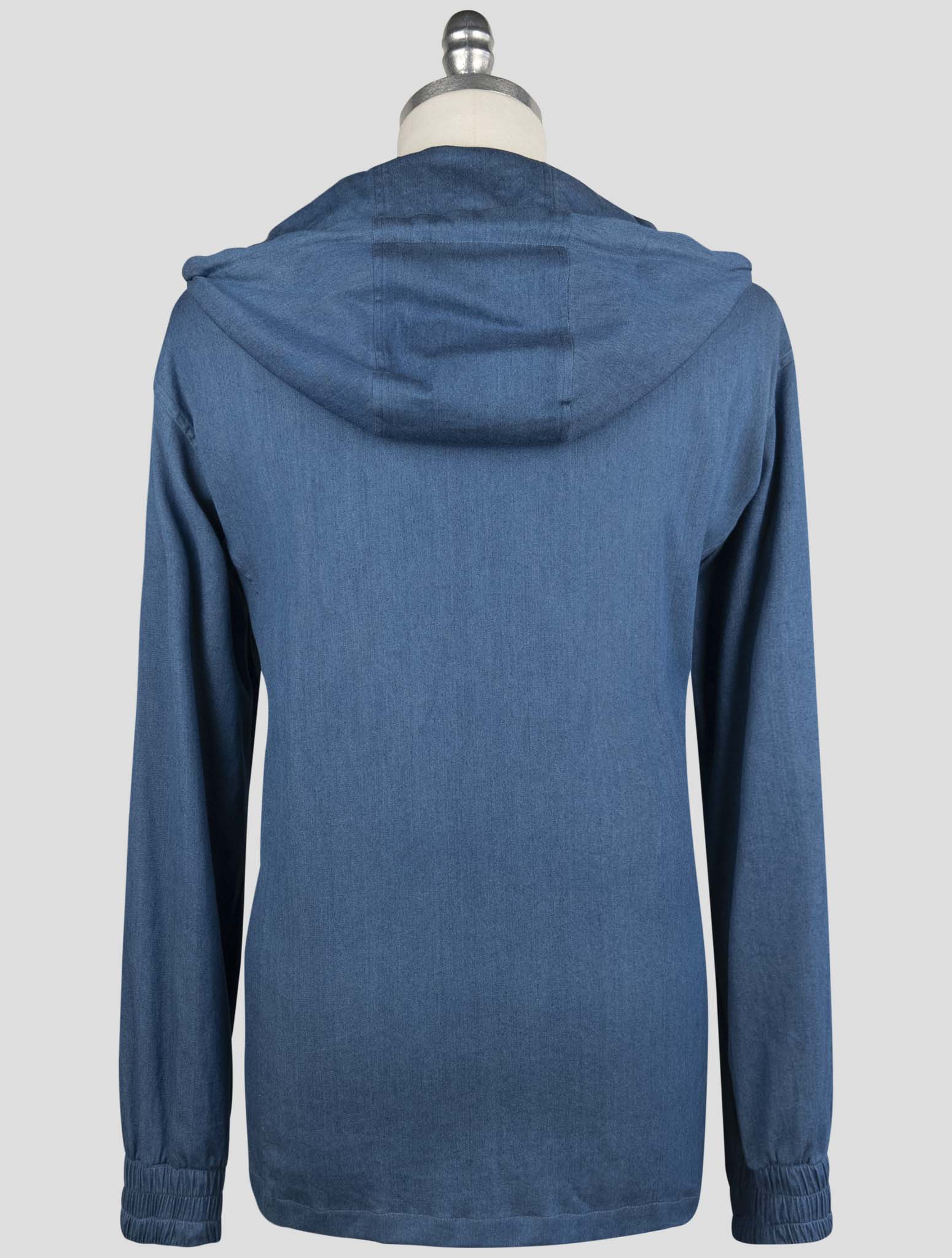 Kiton Denim Cotton Ea Shirt Umbi