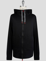 Kiton Black Cotton Sweater