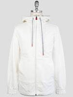 Kiton White Cotton Ea Shirt Umbi