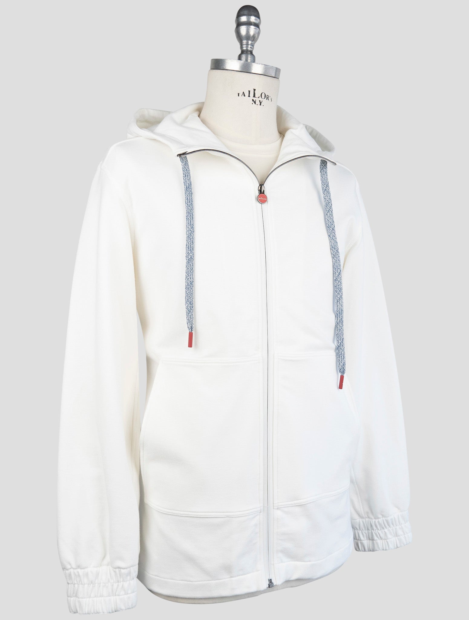 Kiton White Cotton Ea Shirt Umbi