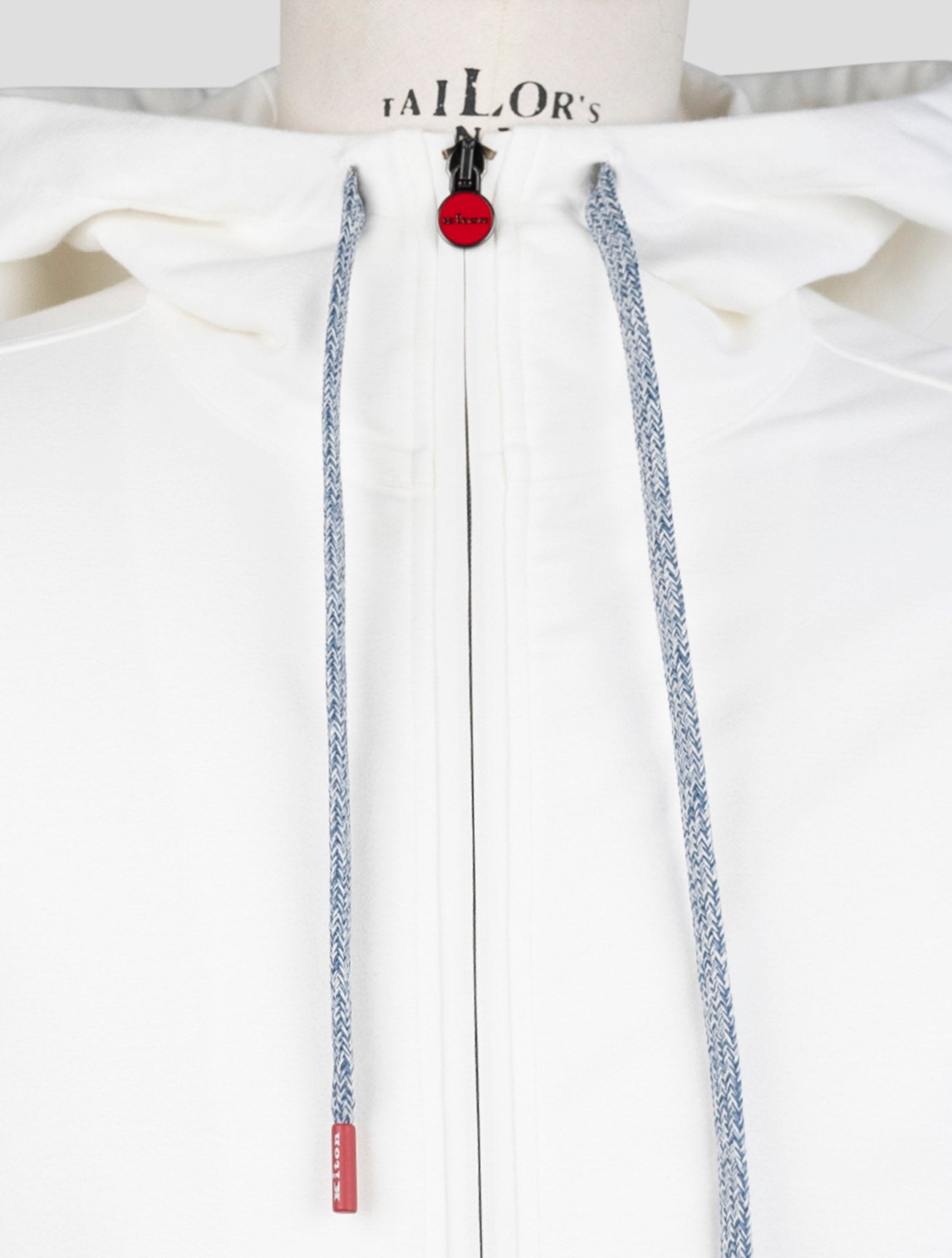 Kiton White Cotton Ea Shirt Umbi