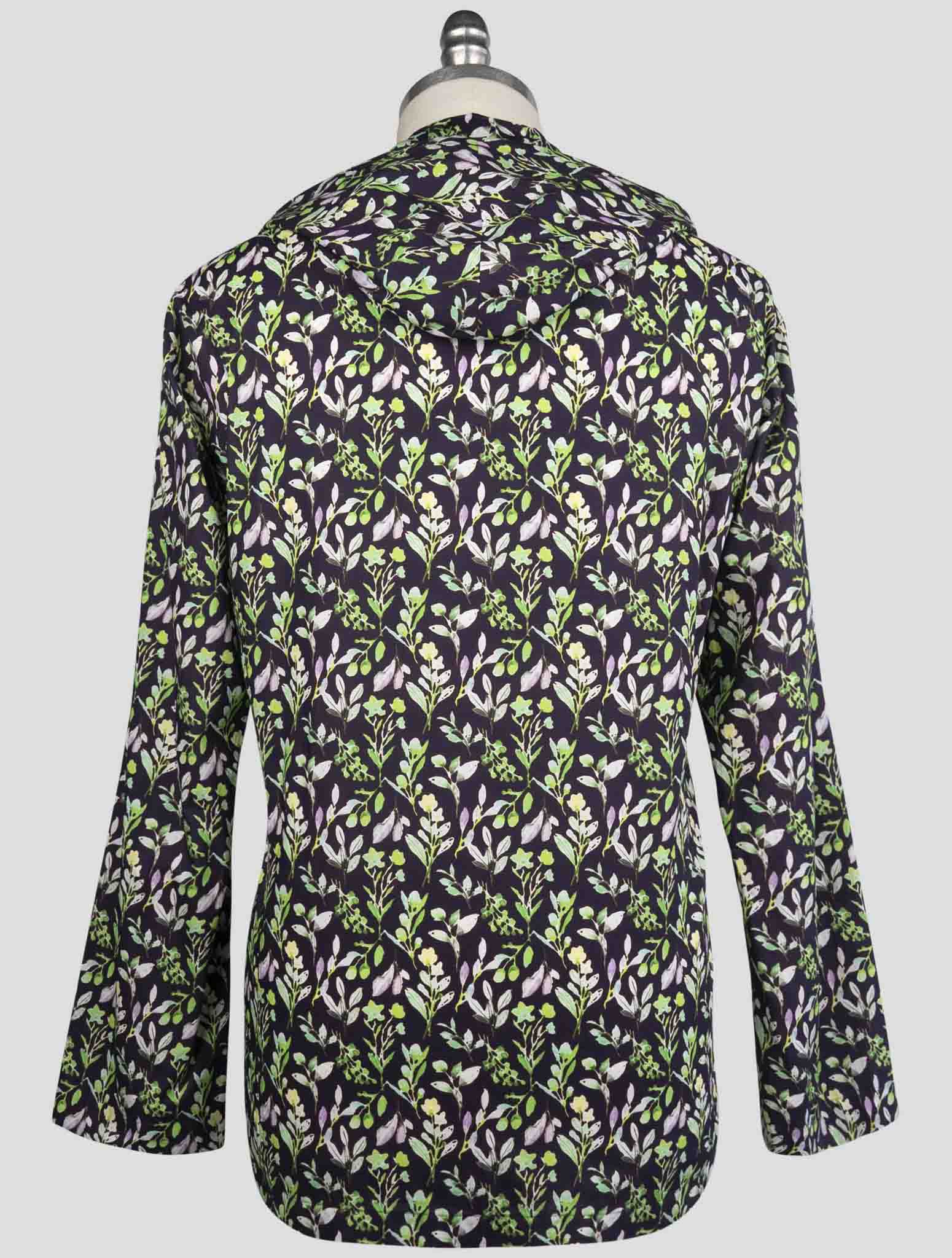 Kiton Multicolor Cotton Shirt Luca