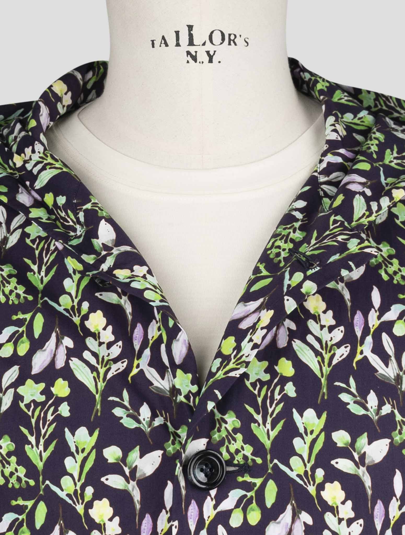 Kiton Multicolor Cotton Shirt Luca