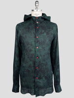 Kiton Green Linen Shirt Mariano
