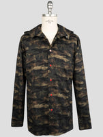 Kiton Green Cotton Shirt Mariano