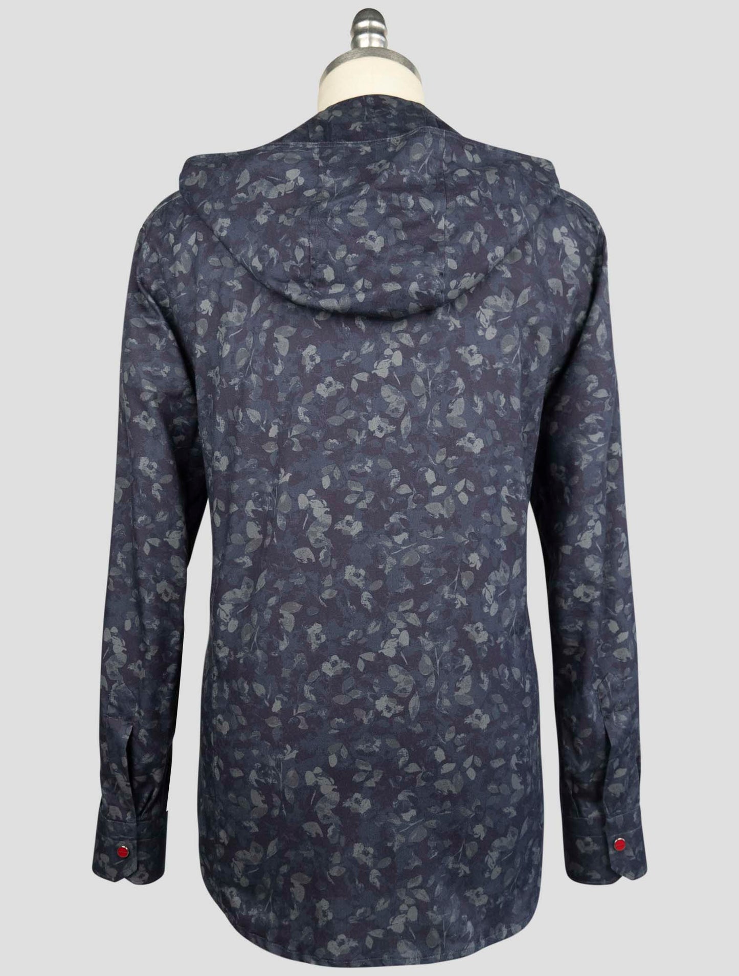 Kiton Blue Cotton Shirt Mariano