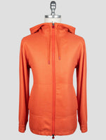 Kiton Orange Wool Cashmere Silk Linen Shirt Umbi
