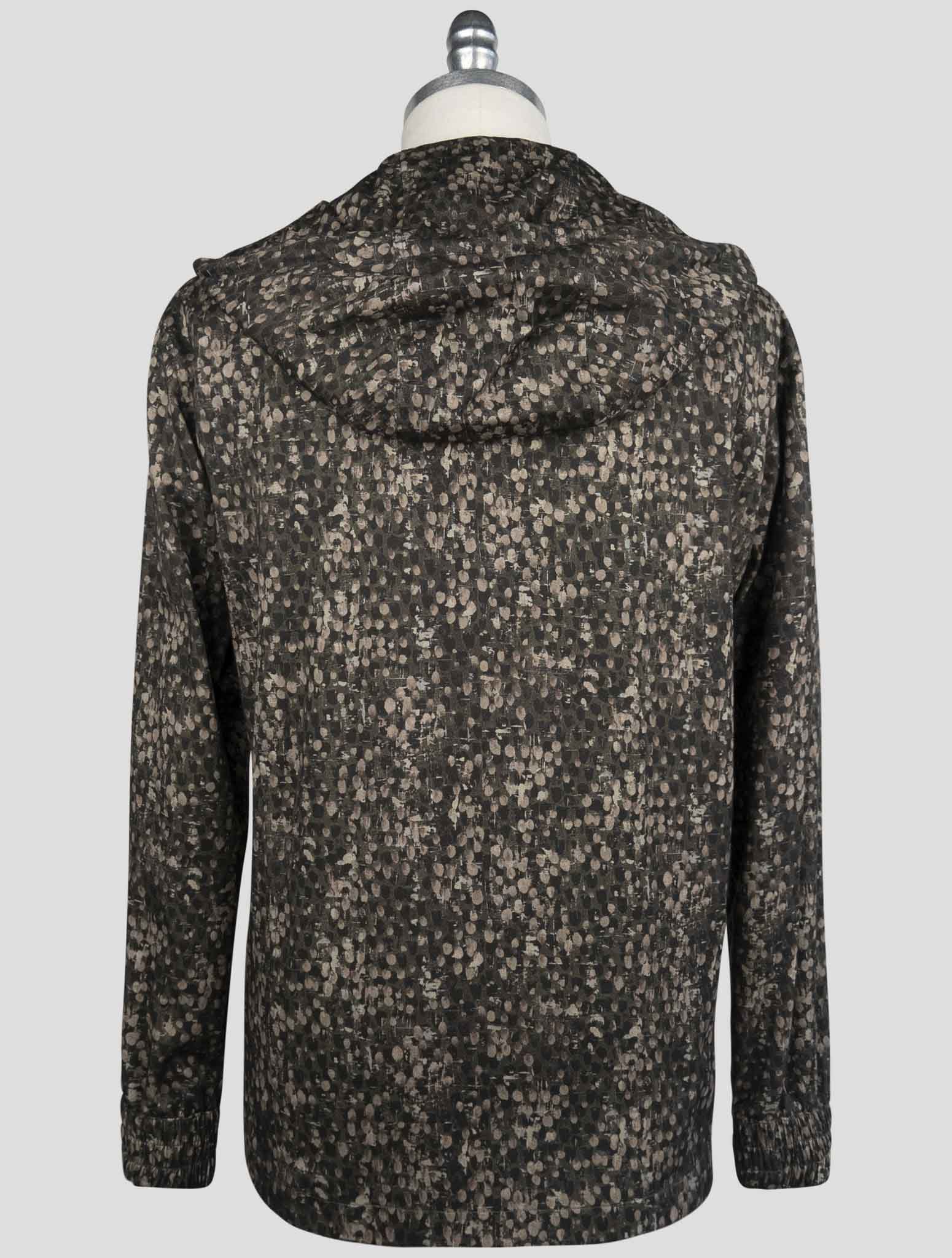 Kiton Green Cotton Shirt Mariano