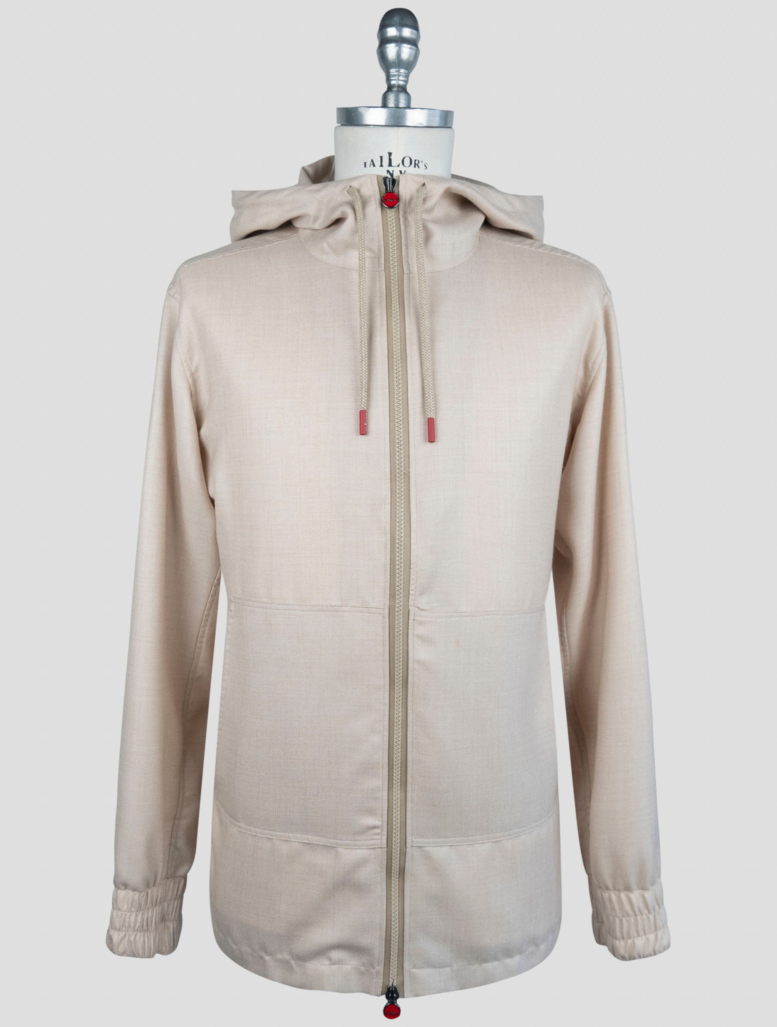Kiton Beige Cashmere Shirt Umbi