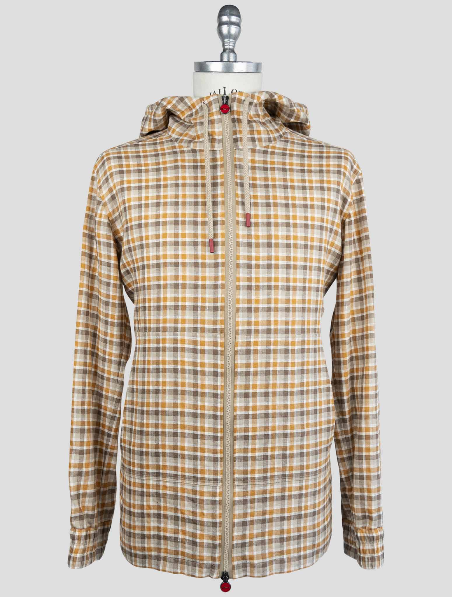 Kiton Multicolor Linen Ea Pl Shirt Umbi