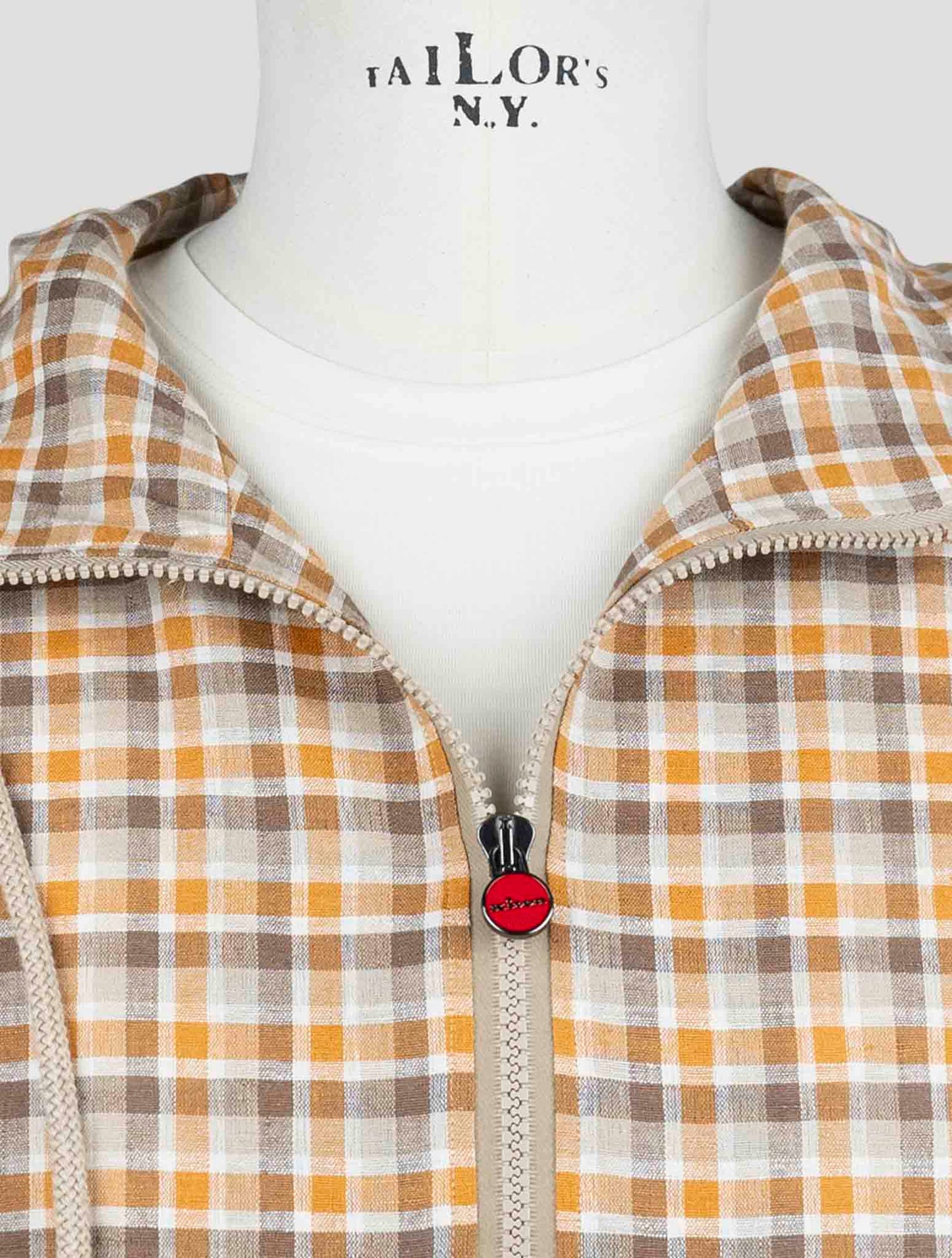 Kiton Multicolor Linen Ea Pl Shirt Umbi
