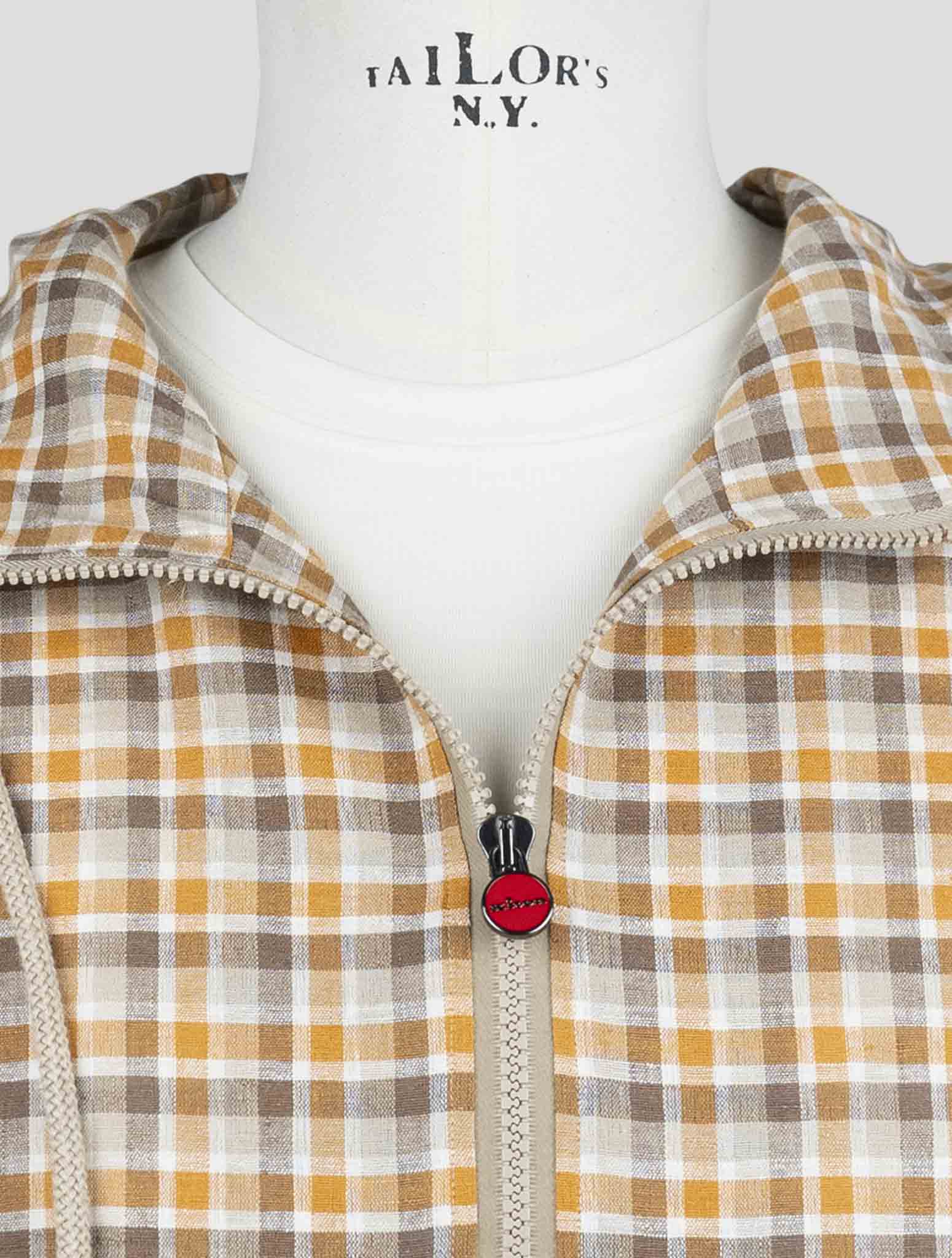 Kiton Multicolor Linen Ea Pl Shirt Umbi