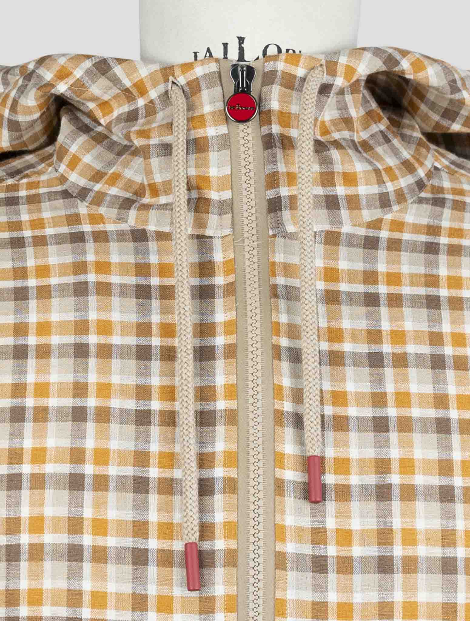 Kiton Multicolor Linen Ea Pl Shirt Umbi