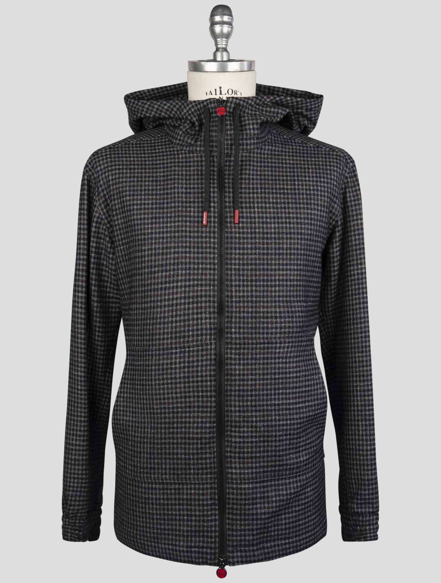 Kiton Multicolor Virgin Wool Silk Linen Shirt Umbi