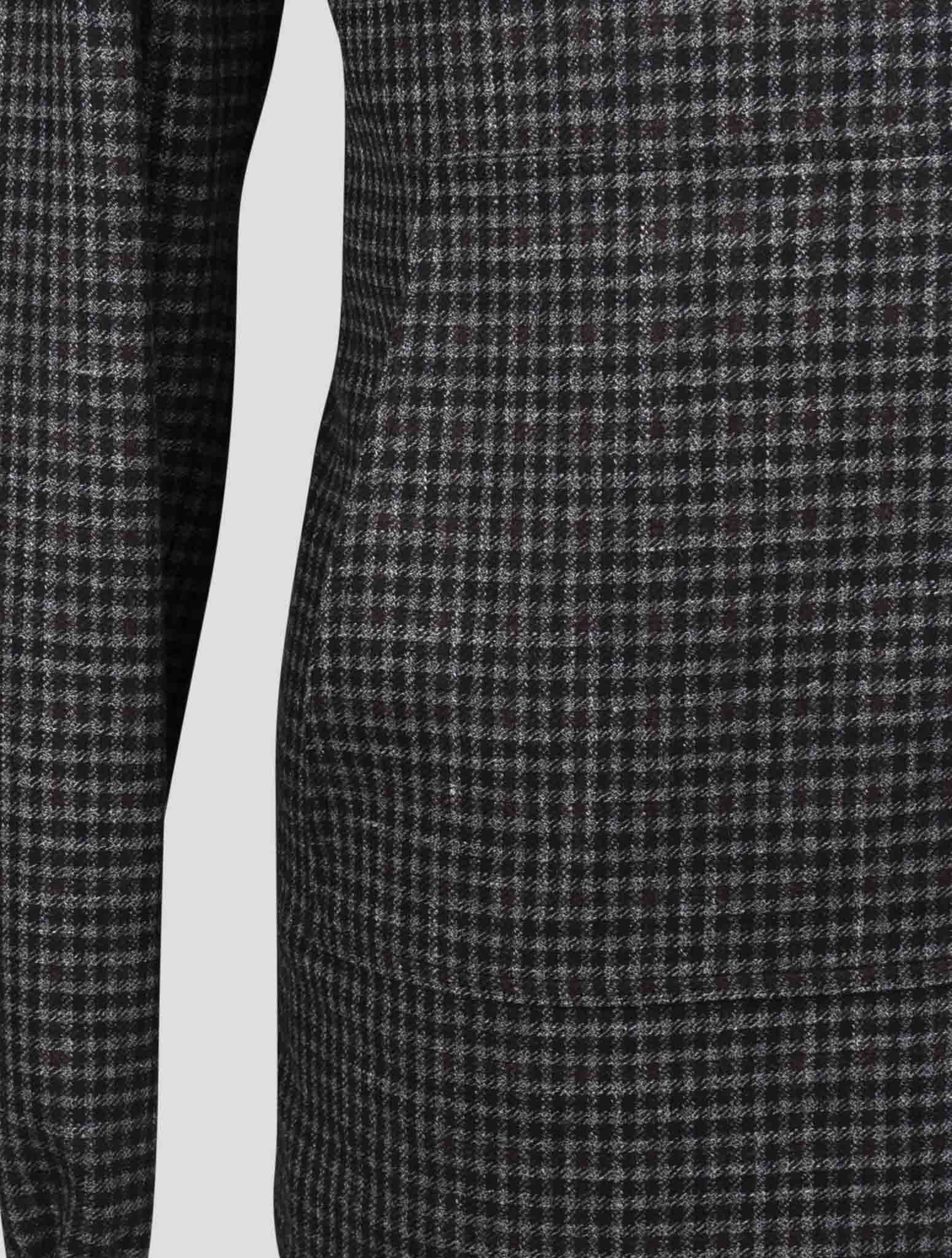 Kiton Multicolor Virgin Wool Silk Linen Shirt Umbi