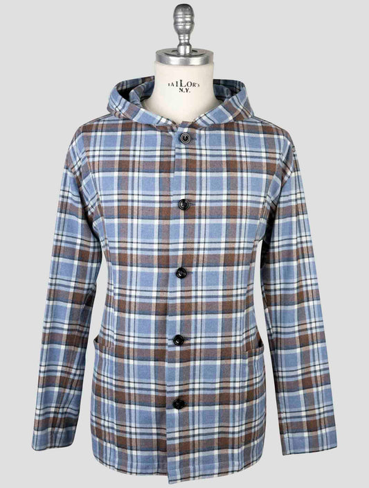 Kiton Multicolor Cotton Shirt Luca
