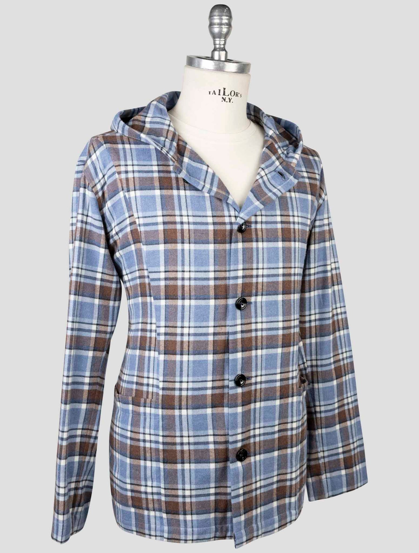 Kiton Multicolor Cotton Shirt Luca