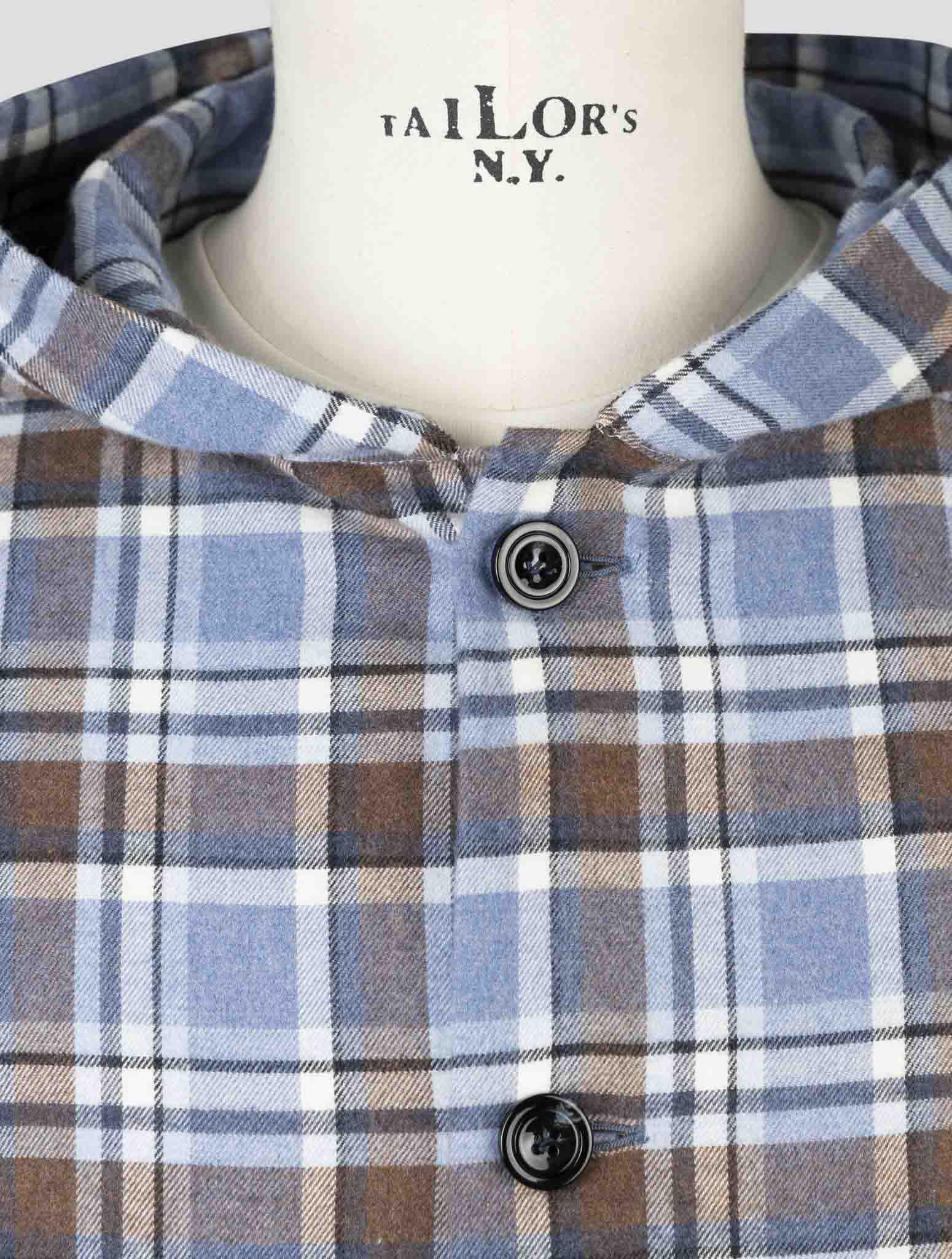 Kiton Multicolor Cotton Shirt Luca