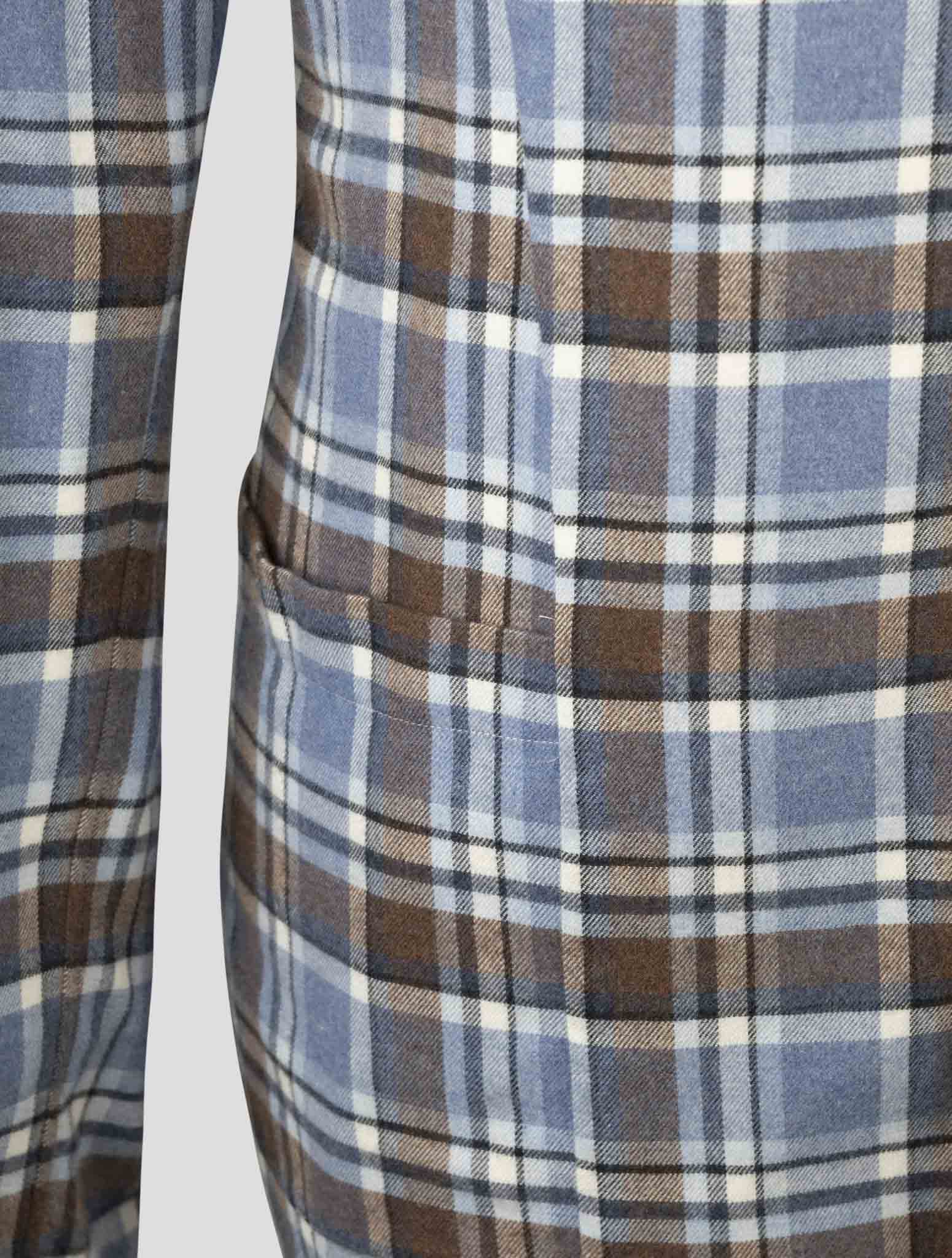 Kiton Multicolor Cotton Shirt Luca