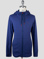 Kiton Blue Cotton Shirt Umbi