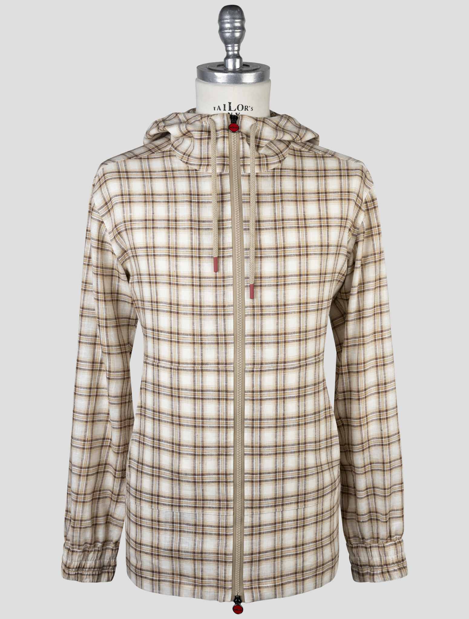 Kiton Multicolor Linen Ea Pl Shirt Umbi