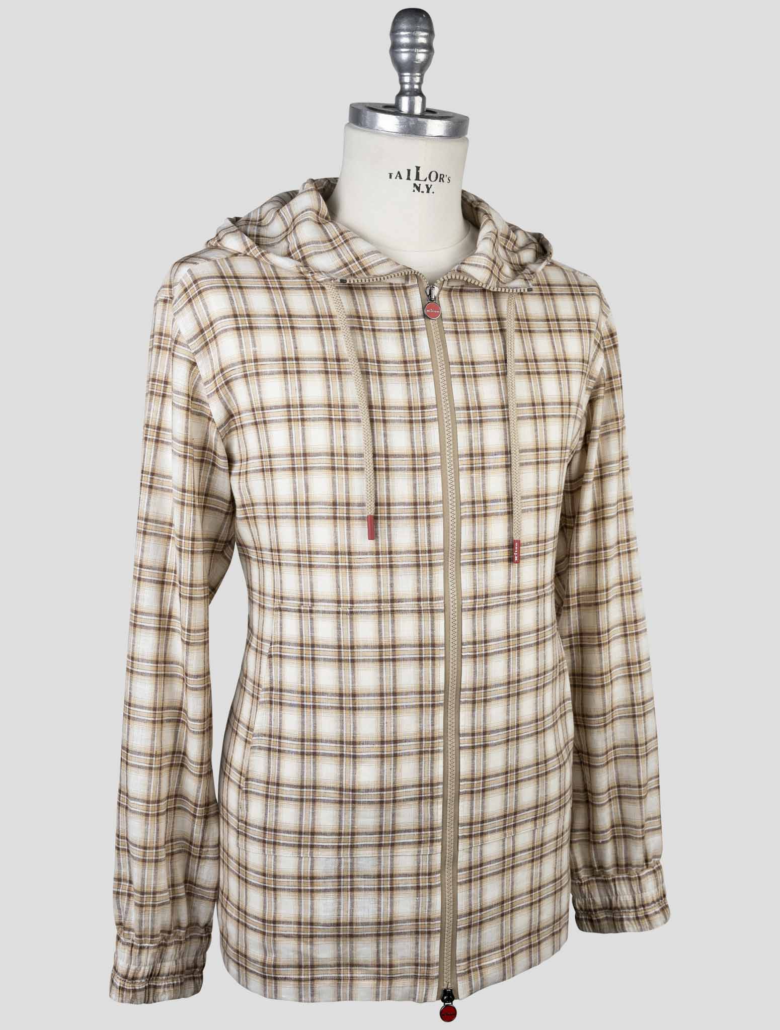 Kiton Multicolor Linen Ea Pl Shirt Umbi