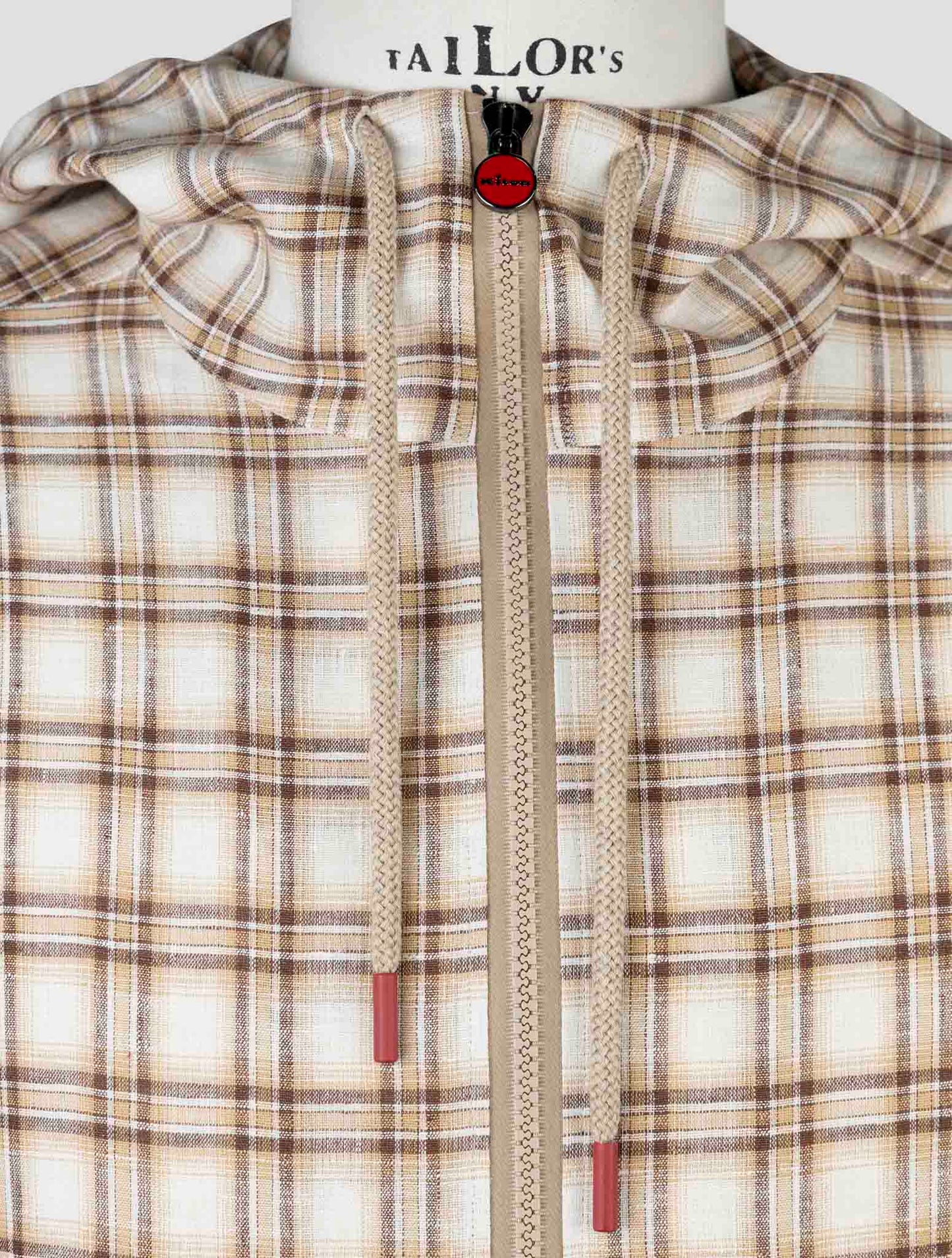Kiton Multicolor Linen Ea Pl Shirt Umbi