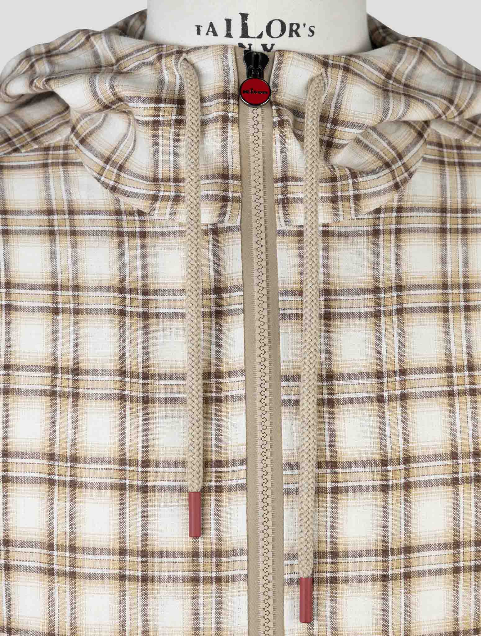 Kiton Multicolor Linen Ea Pl Shirt Umbi