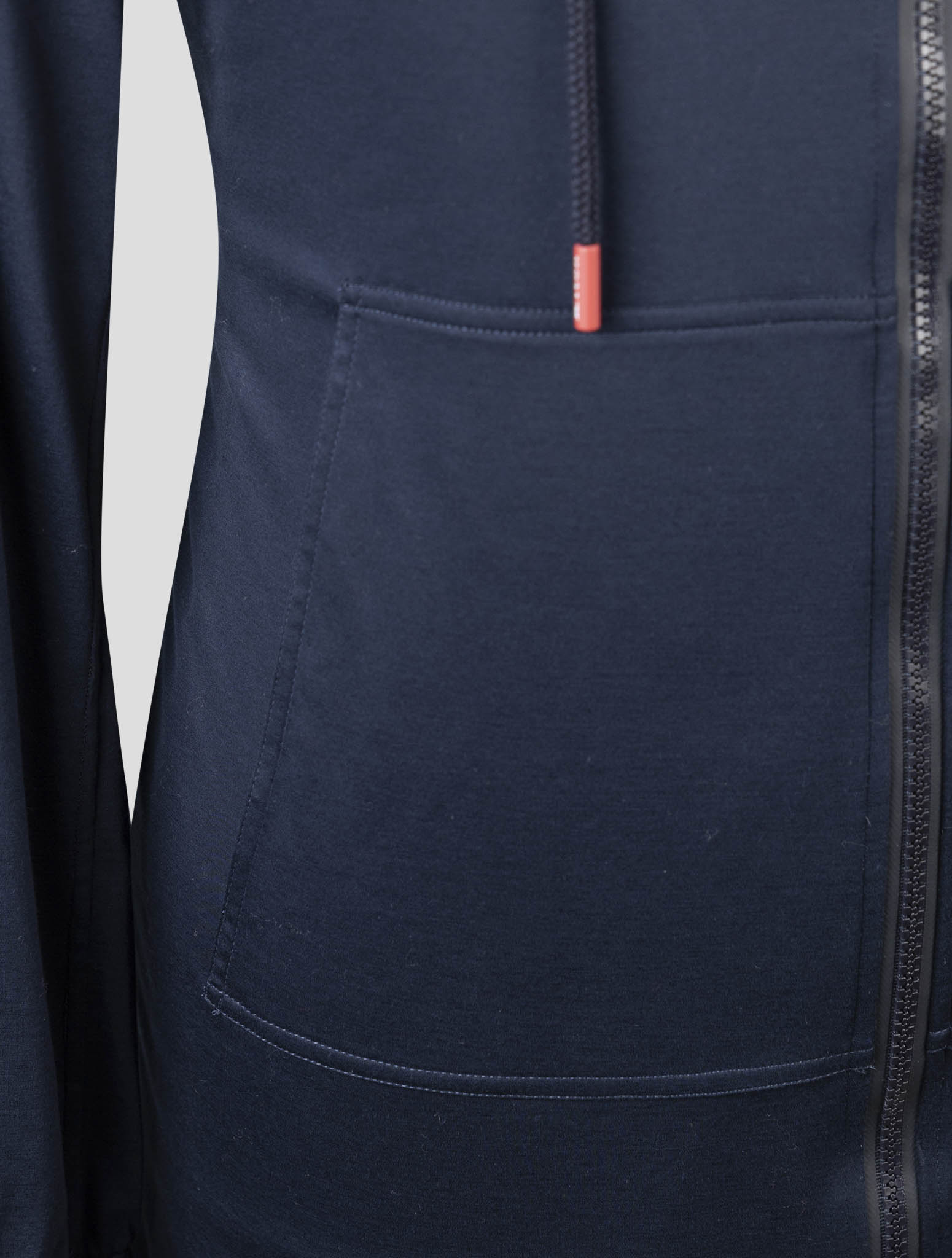 Kiton Blue Cotton Shirt Umbi
