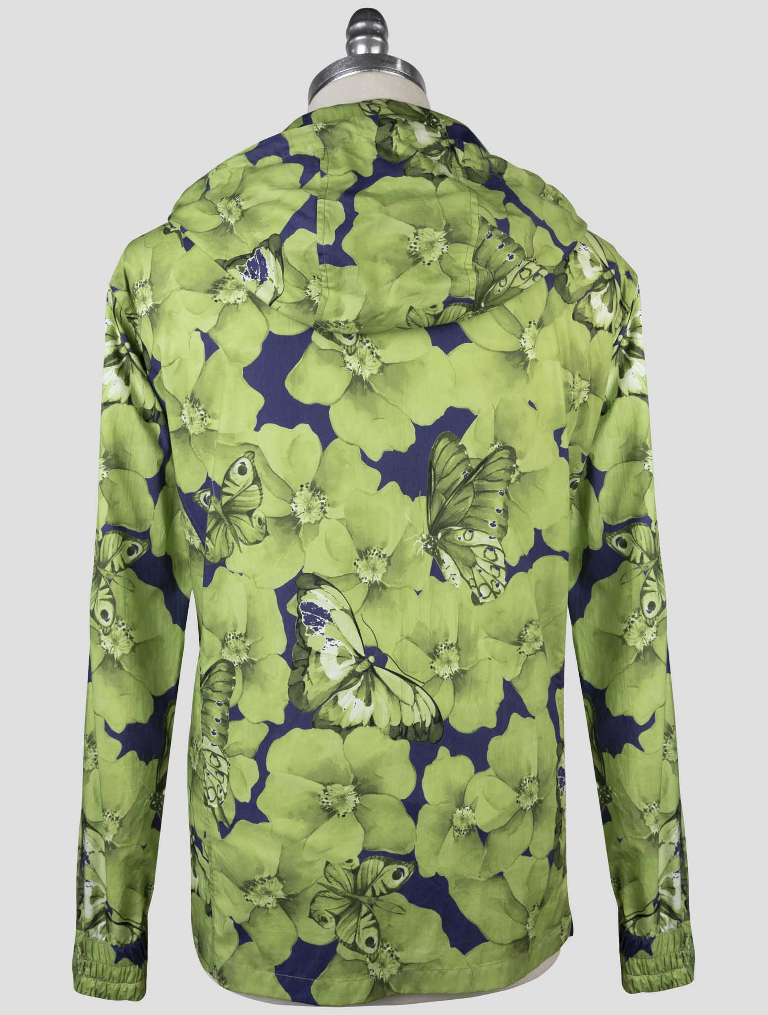 Kiton Blue Cotton Shirt Umbi