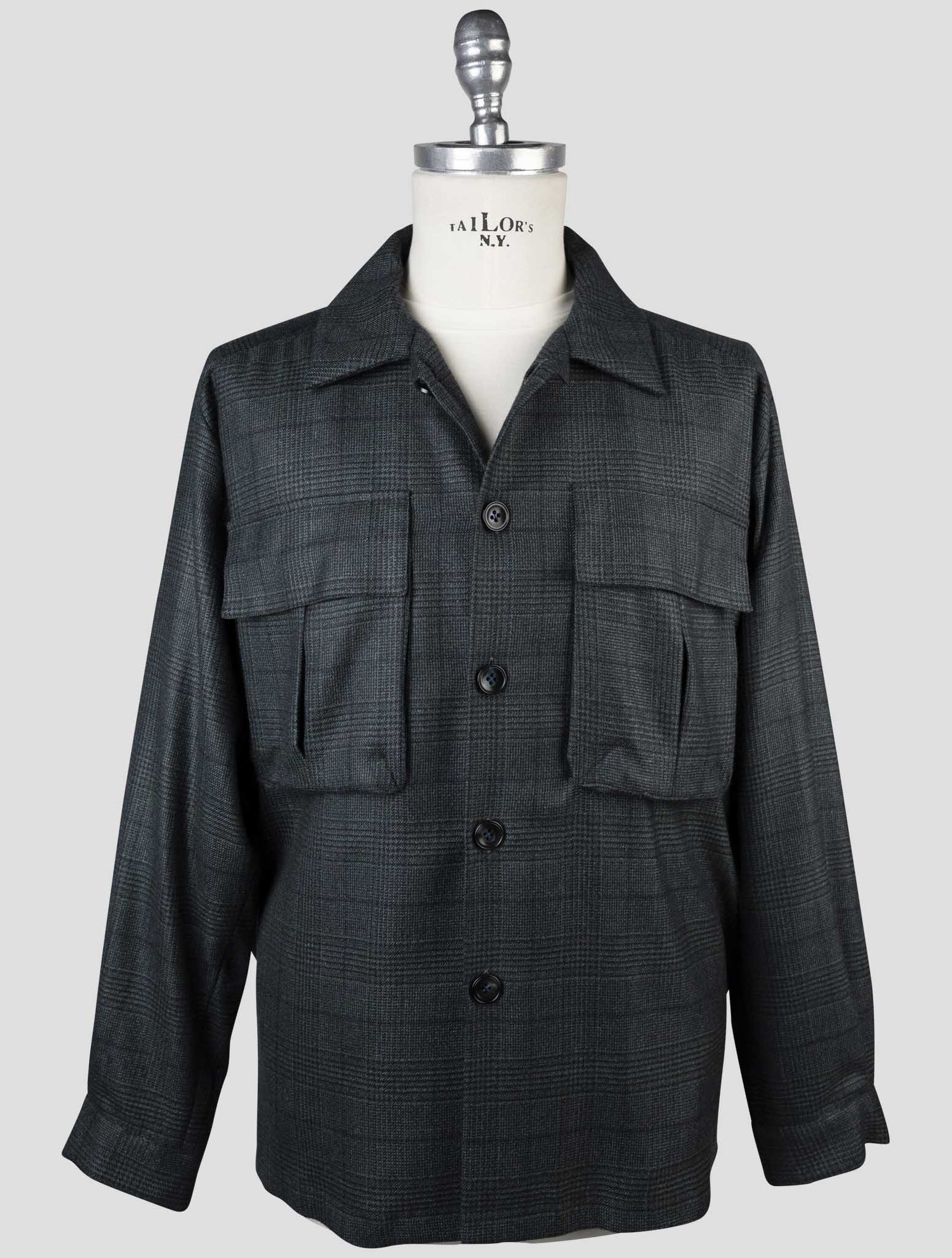 Kiton Green Cashmere Shirt