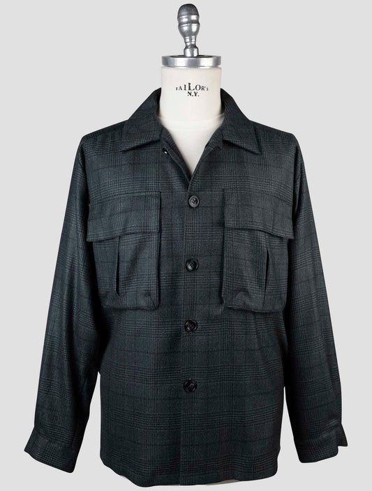 Kiton Green Cashmere Shirt