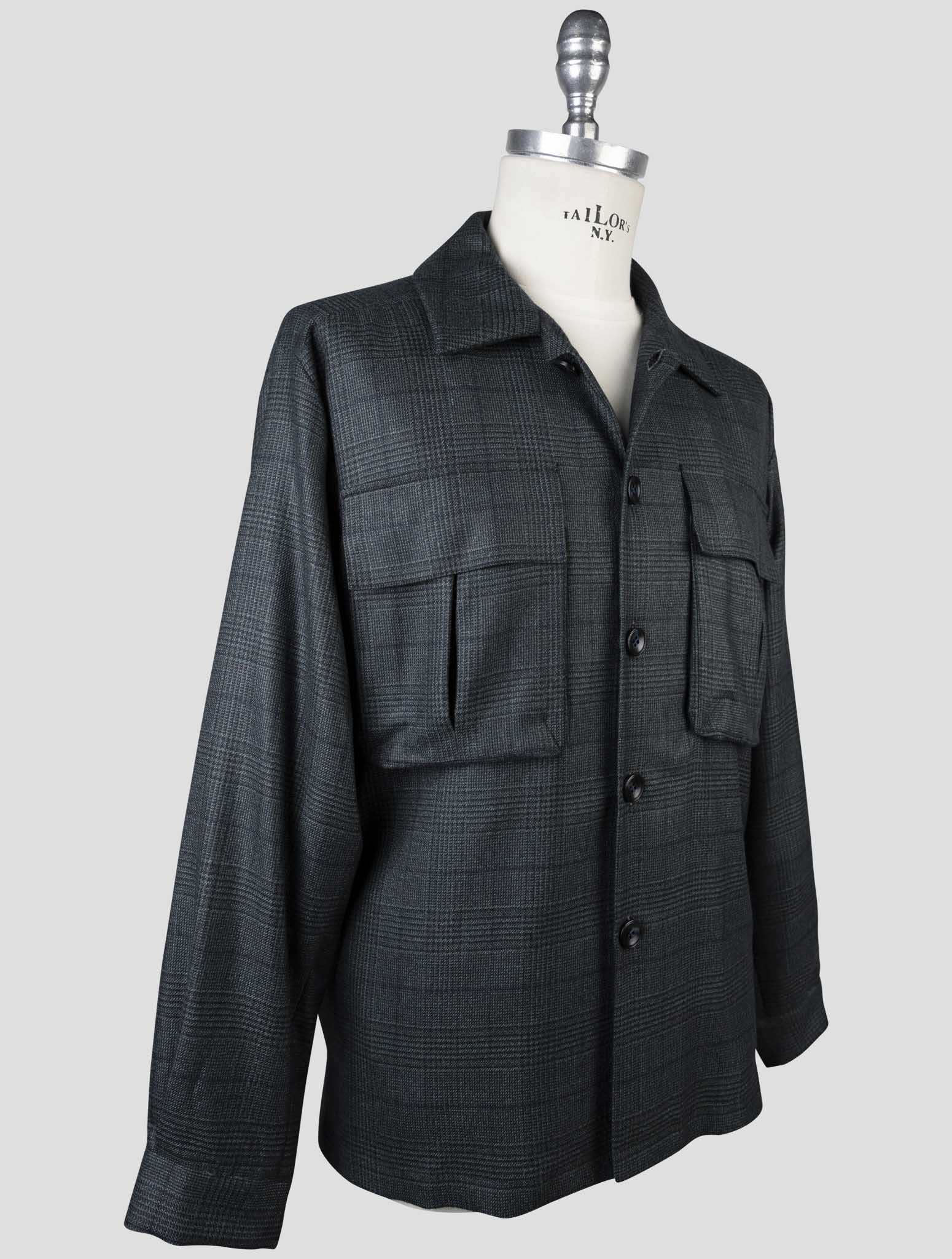 Kiton Green Cashmere Shirt