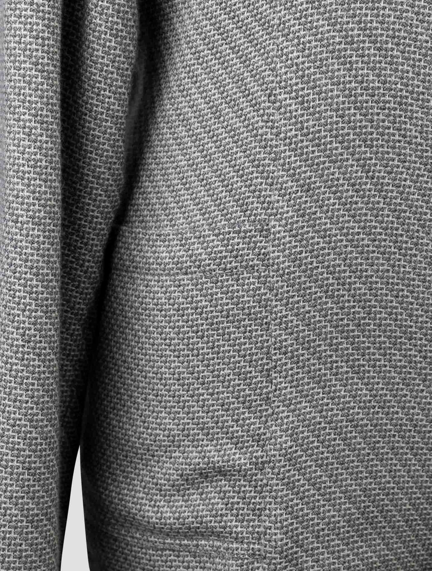 Kiton Gray Cashmere Shirt Luca