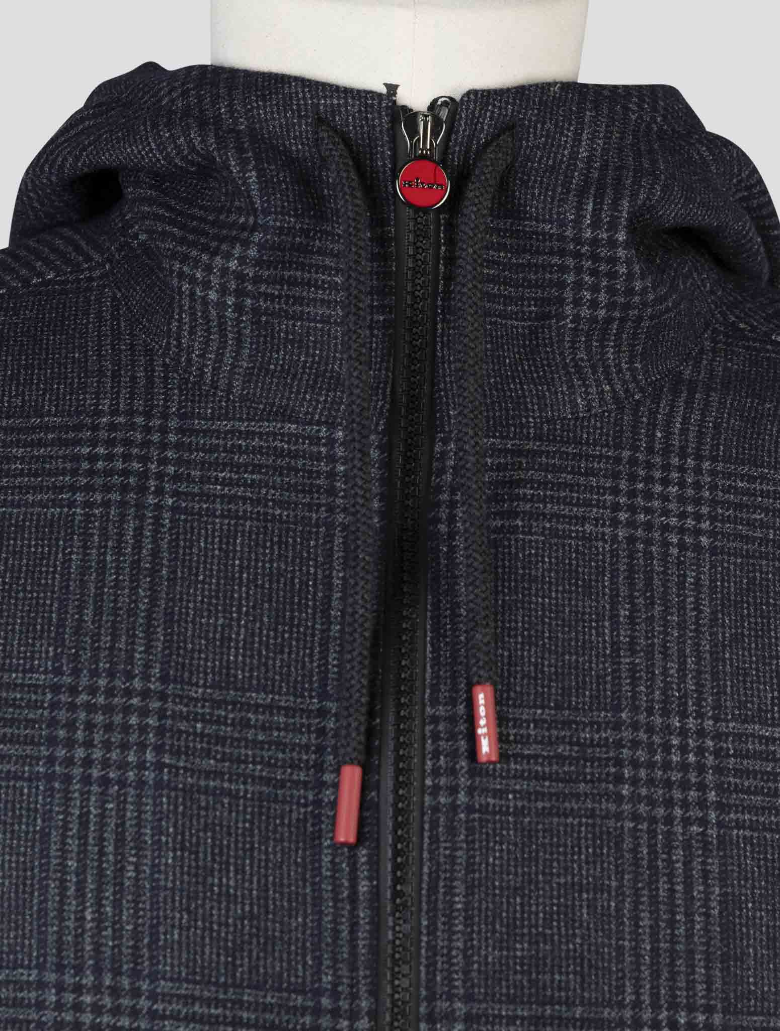 Kiton Blue Virgin Wool Silk Linen Shirt Umbi