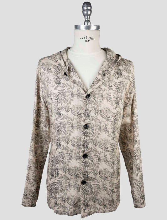 Kiton Beige Linen Shirt Luca