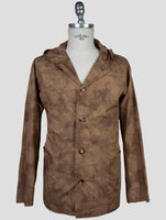 Kiton Brown Cotton Shirt Luca