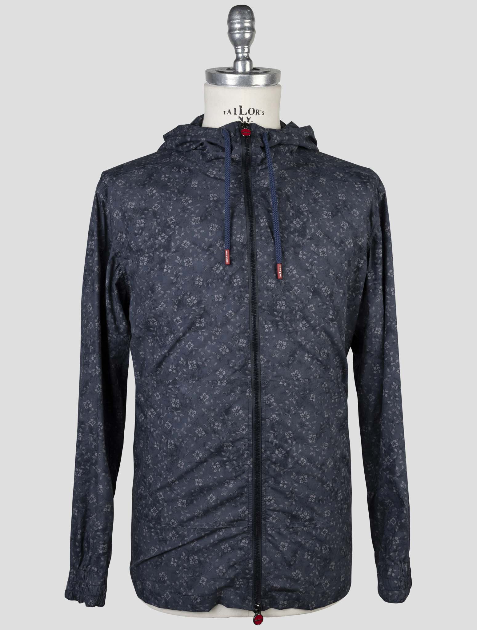 Kiton Blue Cotton Shirt Umbi