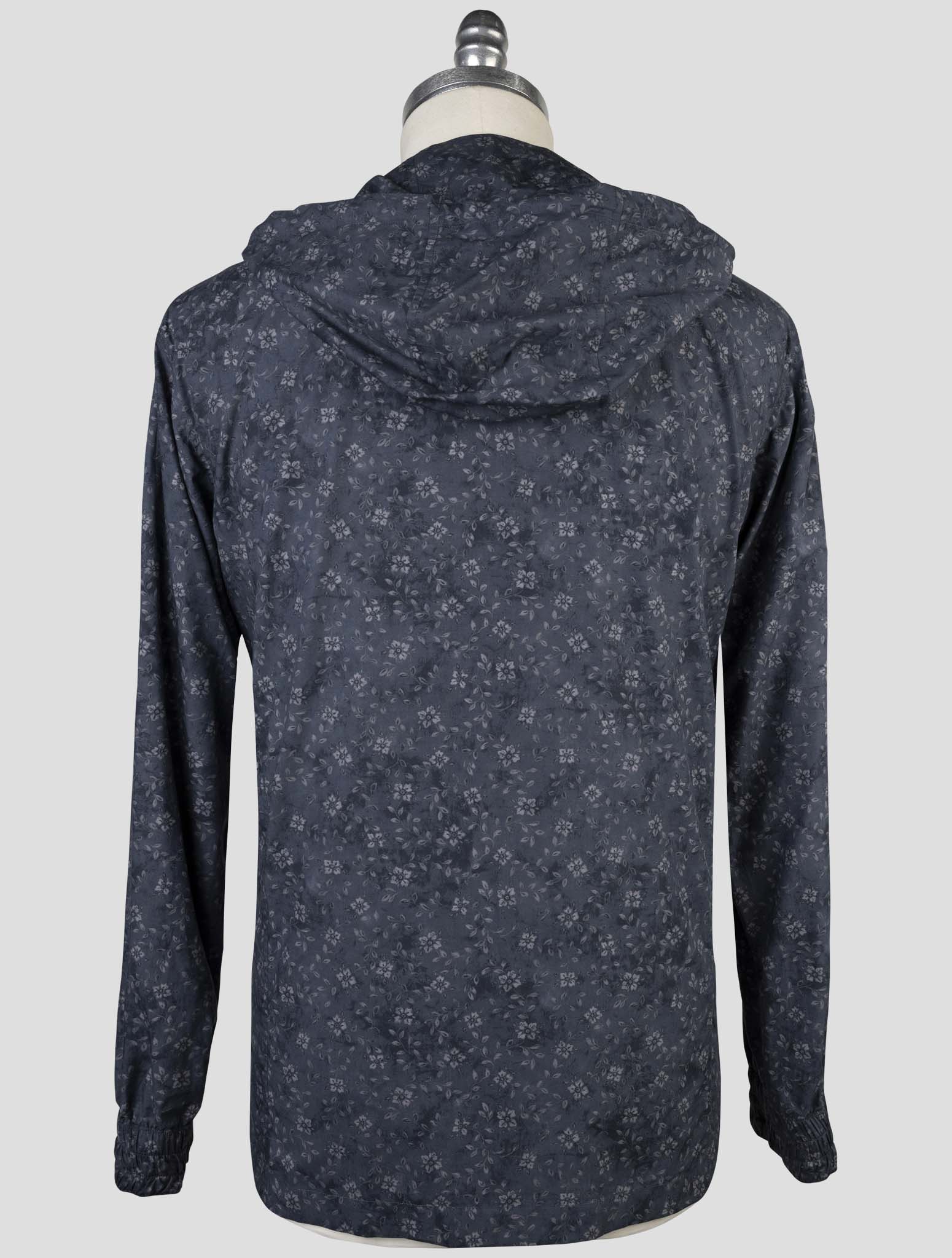 Kiton Blue Cotton Shirt Umbi