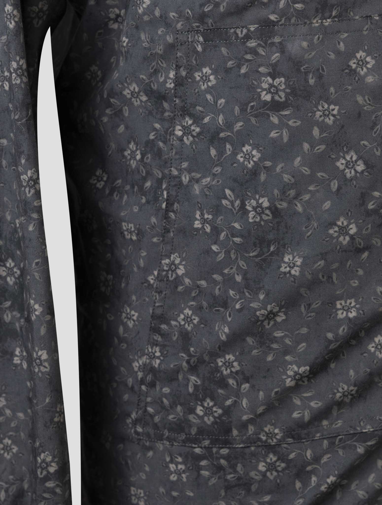 Kiton Blue Cotton Shirt Umbi