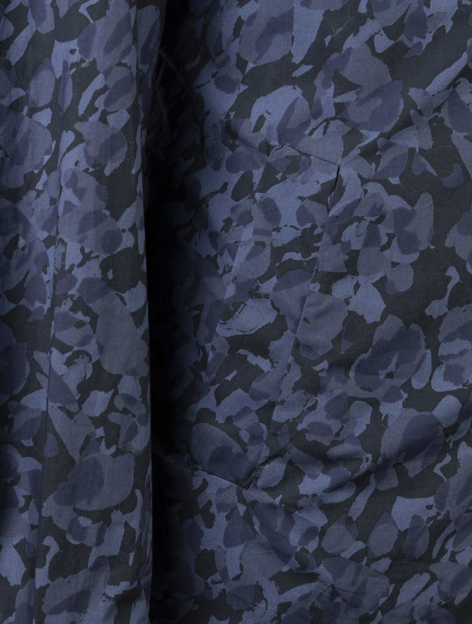 Kiton Blue Cotton Shirt Mariano