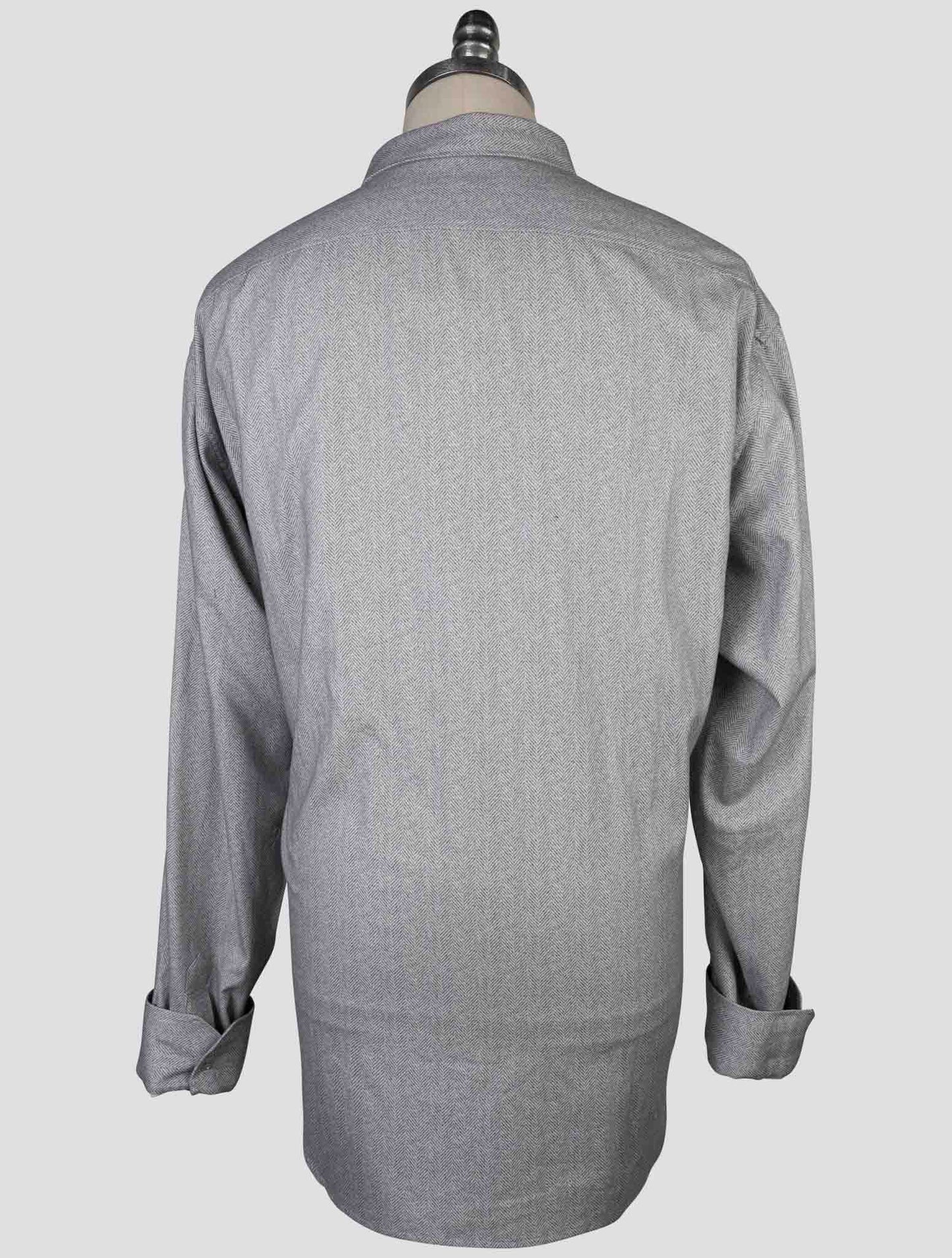 Kiton Light Blue Cotton Shirt