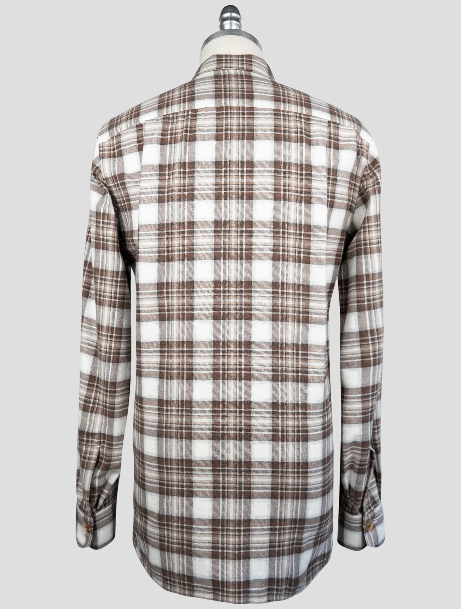 Kiton Multicolor Cotton Shirt